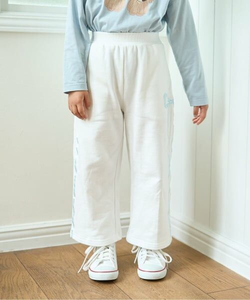 Lycee mine / リセマイン その他パンツ | 【セットアップ可】【毛玉バイバイ裏毛】リボンラインワイドパンツ | 詳細19
