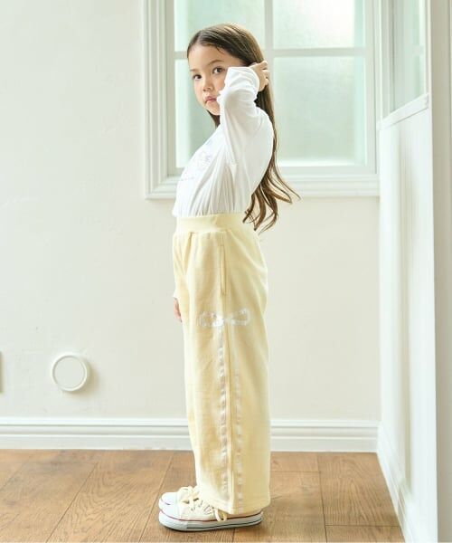 Lycee mine / リセマイン その他パンツ | 【セットアップ可】【毛玉バイバイ裏毛】リボンラインワイドパンツ | 詳細25