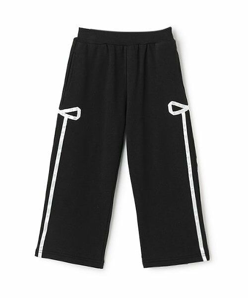 Lycee mine / リセマイン その他パンツ | 【セットアップ可】【毛玉バイバイ裏毛】リボンラインワイドパンツ | 詳細4