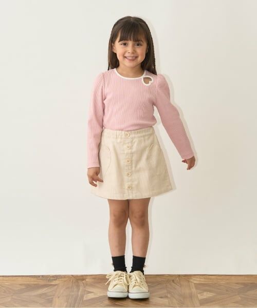 Lycee mine / リセマイン ミニ・ひざ丈スカート | ハートポケットコーデュロイスカパン | 詳細19