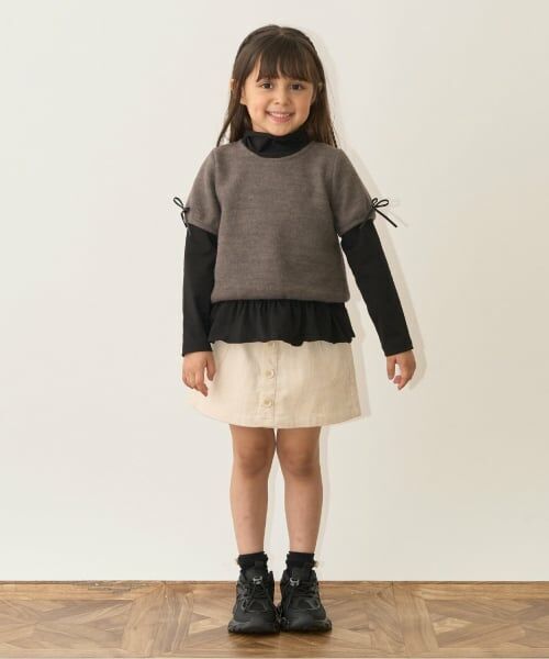 Lycee mine / リセマイン ミニ・ひざ丈スカート | ハートポケットコーデュロイスカパン | 詳細23