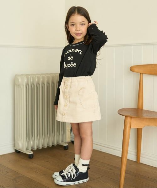 Lycee mine / リセマイン ミニ・ひざ丈スカート | ハートポケットコーデュロイスカパン | 詳細24