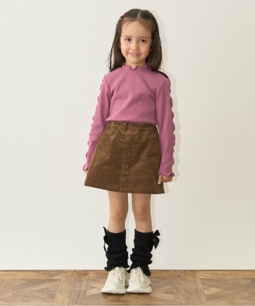 Lycee mine / リセマイン ミニ・ひざ丈スカート | ハートポケットコーデュロイスカパン | 詳細28
