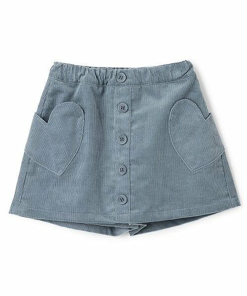 Lycee mine / リセマイン ミニ・ひざ丈スカート | ハートポケットコーデュロイスカパン | 詳細3