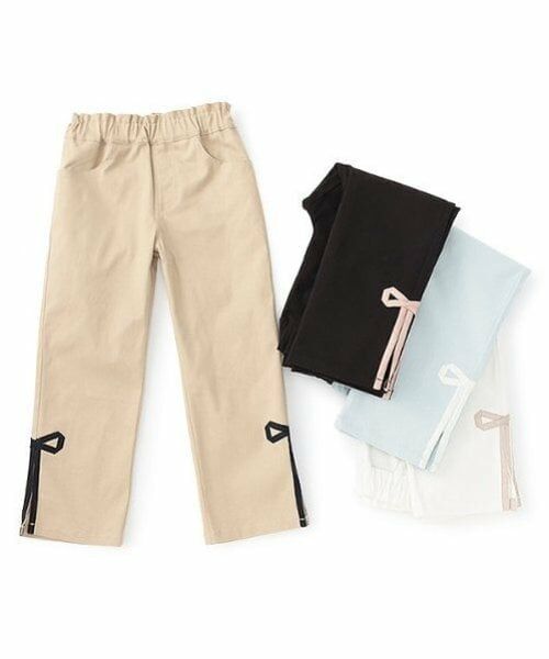 Lycee mine / リセマイン その他パンツ | 飾りリボンサイドスリットストレッチパンツ | 詳細13