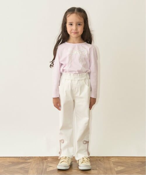 Lycee mine / リセマイン その他パンツ | 飾りリボンサイドスリットストレッチパンツ | 詳細22