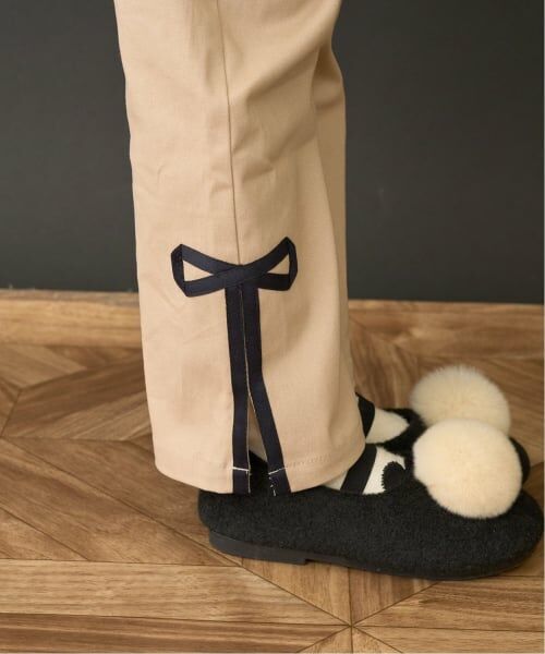 Lycee mine / リセマイン その他パンツ | 飾りリボンサイドスリットストレッチパンツ | 詳細23