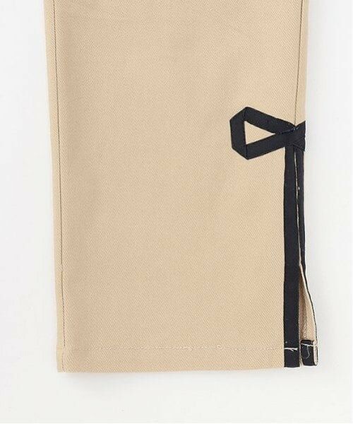 Lycee mine / リセマイン その他パンツ | 飾りリボンサイドスリットストレッチパンツ | 詳細9