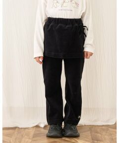 Lycee mine / リセマイン その他パンツ | 【もっちりベロア】【セットアップ可】スカート付きフレアパンツ