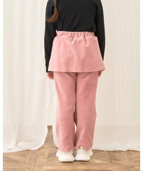 Lycee mine / リセマイン その他パンツ | 【もっちりベロア】【セットアップ可】スカート付きフレアパンツ | 詳細21