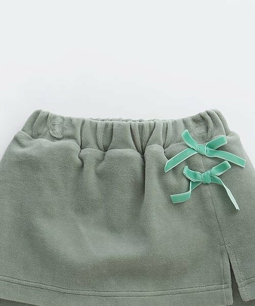 Lycee mine / リセマイン その他パンツ | 【もっちりベロア】【セットアップ可】スカート付きフレアパンツ | 詳細7