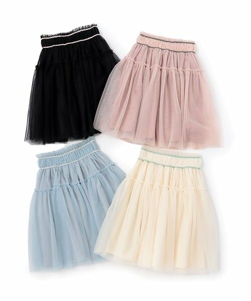 Lycee mine / リセマイン ミニ・ひざ丈スカート | ギャザーたっぷりチュールスカート | 詳細10