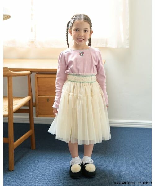 Lycee mine / リセマイン ミニ・ひざ丈スカート | ギャザーたっぷりチュールスカート | 詳細17