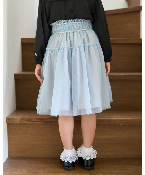 Lycee mine / リセマイン ミニ・ひざ丈スカート | ギャザーたっぷりチュールスカート | 詳細25
