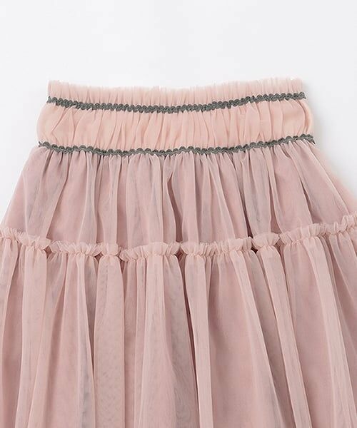 Lycee mine / リセマイン ミニ・ひざ丈スカート | ギャザーたっぷりチュールスカート | 詳細6