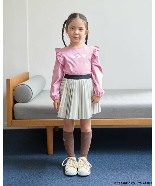 Lycee mine / リセマイン ミニ・ひざ丈スカート | 【やわらか合皮】プリーツスカート(インパン付き) | 詳細13