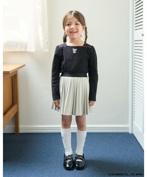 Lycee mine / リセマイン ミニ・ひざ丈スカート | 【やわらか合皮】プリーツスカート(インパン付き) | 詳細14