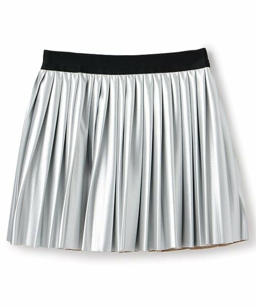 Lycee mine / リセマイン ミニ・ひざ丈スカート | 【やわらか合皮】プリーツスカート(インパン付き) | 詳細2