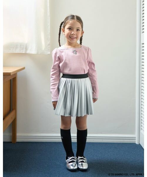 Lycee mine / リセマイン ミニ・ひざ丈スカート | 【やわらか合皮】プリーツスカート(インパン付き) | 詳細23