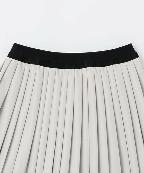 Lycee mine / リセマイン ミニ・ひざ丈スカート | 【やわらか合皮】プリーツスカート(インパン付き) | 詳細5
