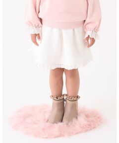 Lycee mine / リセマイン ミニ・ひざ丈スカート | 【Lycee mine バレエシリーズ】【セットアップ可】タックプリーツスカート(インパン付き)