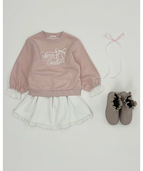 Lycee mine / リセマイン ミニ・ひざ丈スカート | 【Lycee mine バレエシリーズ】【セットアップ可】タックプリーツスカート(インパン付き) | 詳細16