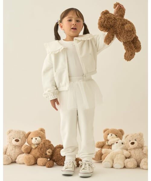 Lycee mine / リセマイン その他パンツ | 【Lycee mine バレエシリーズ】【セットアップ可】チュールスカート付きスウェットパンツ | 詳細24