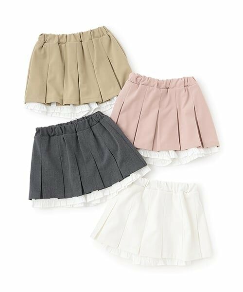 Lycee mine / リセマイン ミニ・ひざ丈スカート | 【Lycee mine バレエシリーズ】タックプリーツスカート(インパン付き) | 詳細11