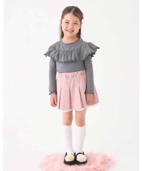 Lycee mine / リセマイン ミニ・ひざ丈スカート | 【Lycee mine バレエシリーズ】タックプリーツスカート(インパン付き) | 詳細21