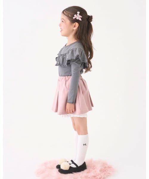 Lycee mine / リセマイン ミニ・ひざ丈スカート | 【Lycee mine バレエシリーズ】タックプリーツスカート(インパン付き) | 詳細22