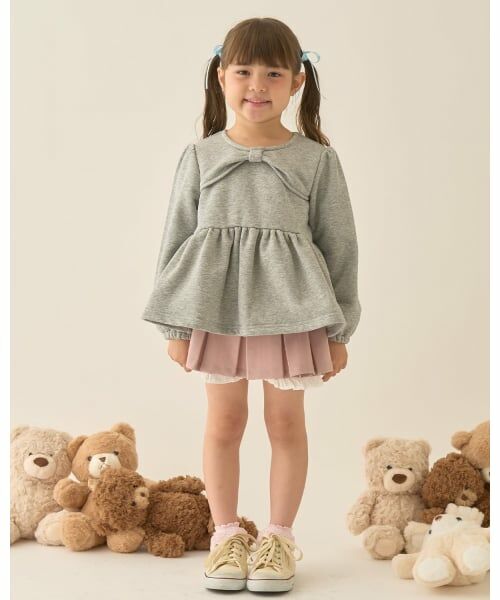 Lycee mine / リセマイン ミニ・ひざ丈スカート | 【Lycee mine バレエシリーズ】タックプリーツスカート(インパン付き) | 詳細24