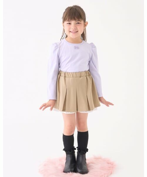 Lycee mine / リセマイン ミニ・ひざ丈スカート | 【Lycee mine バレエシリーズ】タックプリーツスカート(インパン付き) | 詳細26