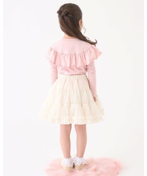 Lycee mine / リセマイン ミニ・ひざ丈スカート | 【Lycee mine バレエシリーズ】たっぷりチュチュチュールスカート(インパン付き) | 詳細18