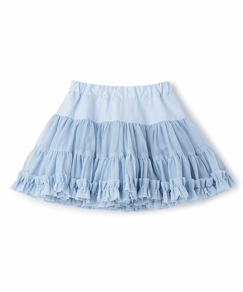Lycee mine / リセマイン ミニ・ひざ丈スカート | 【Lycee mine バレエシリーズ】たっぷりチュチュチュールスカート(インパン付き) | 詳細2