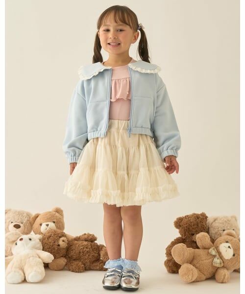 Lycee mine / リセマイン ミニ・ひざ丈スカート | 【Lycee mine バレエシリーズ】たっぷりチュチュチュールスカート(インパン付き) | 詳細20