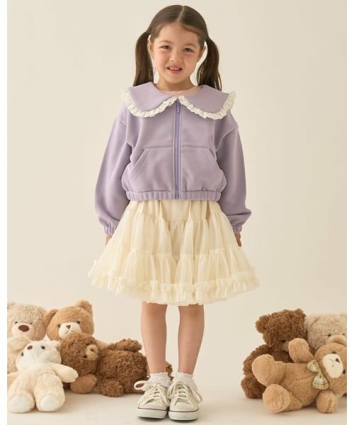 Lycee mine / リセマイン ミニ・ひざ丈スカート | 【Lycee mine バレエシリーズ】たっぷりチュチュチュールスカート(インパン付き) | 詳細22