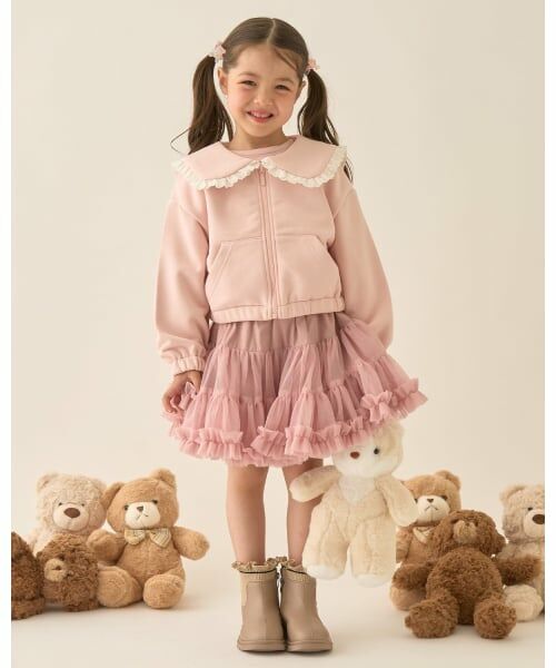 Lycee mine / リセマイン ミニ・ひざ丈スカート | 【Lycee mine バレエシリーズ】たっぷりチュチュチュールスカート(インパン付き) | 詳細27