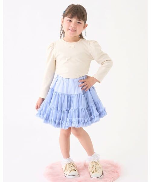 Lycee mine / リセマイン ミニ・ひざ丈スカート | 【Lycee mine バレエシリーズ】たっぷりチュチュチュールスカート(インパン付き) | 詳細29