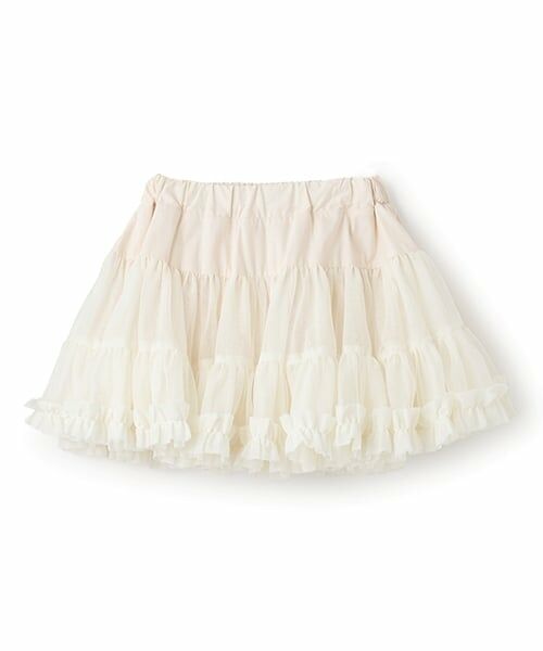 Lycee mine / リセマイン ミニ・ひざ丈スカート | 【Lycee mine バレエシリーズ】たっぷりチュチュチュールスカート(インパン付き) | 詳細4