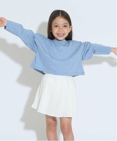 Lycee mine / リセマイン Tシャツ | ミニ丈シアー長袖Tシャツ&キャミセット | 詳細18