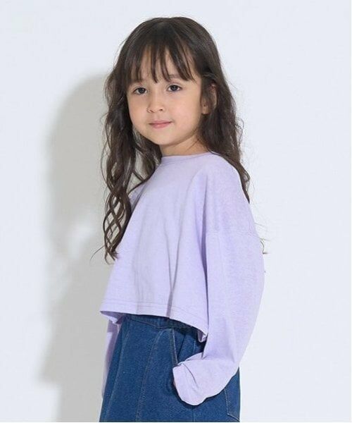 Lycee mine / リセマイン Tシャツ | ミニ丈シアー長袖Tシャツ&キャミセット | 詳細22