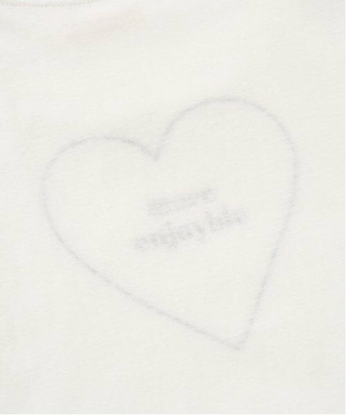 Lycee mine / リセマイン Tシャツ | ミニ丈シアー長袖Tシャツ&キャミセット | 詳細6