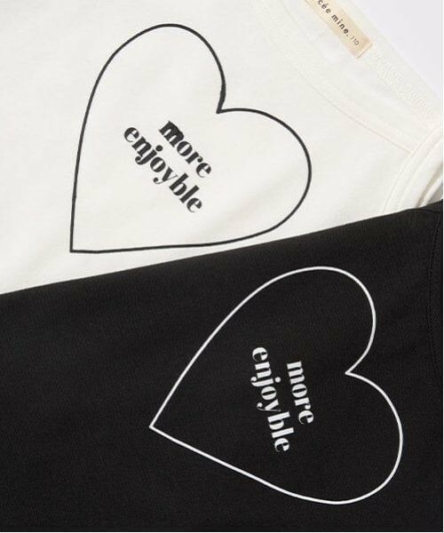 Lycee mine / リセマイン Tシャツ | ミニ丈シアー長袖Tシャツ&キャミセット | 詳細9