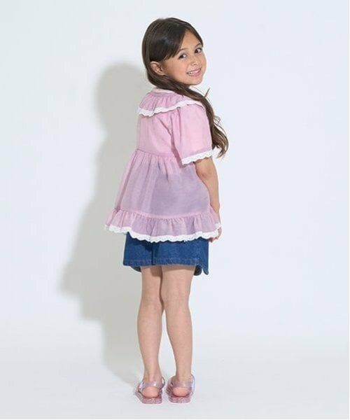 Lycee mine / リセマイン カーディガン・ボレロ | シアーギャザートップス | 詳細10