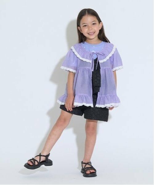 Lycee mine / リセマイン カーディガン・ボレロ | シアーギャザートップス | 詳細14