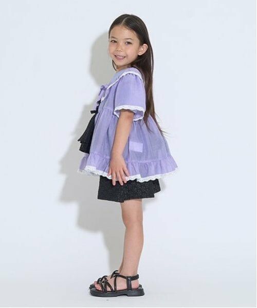 Lycee mine / リセマイン カーディガン・ボレロ | シアーギャザートップス | 詳細15