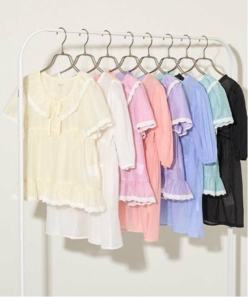 Lycee mine / リセマイン カーディガン・ボレロ | シアーギャザートップス | 詳細21