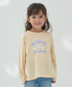 Lycee mine / リセマイン Tシャツ | 【ソフトコットン】選べる4柄8色展開アソートプリントAラインTシャツ