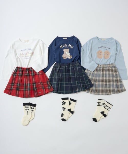 Lycee mine / リセマイン Tシャツ | 【ソフトコットン】選べる4柄8色展開アソートプリントAラインTシャツ | 詳細17