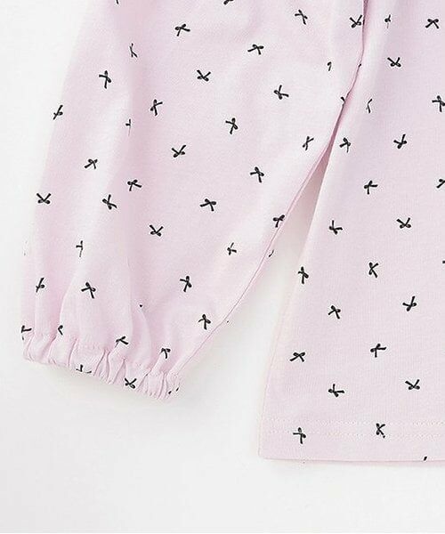 Lycee mine / リセマイン Tシャツ | 【ソフトコットン】フリル付きボリュームスリーブアソート総柄Tシャツ | 詳細10